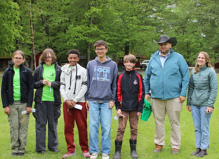 2025 RI Envirothon Middle School Winners - Providence Country Day